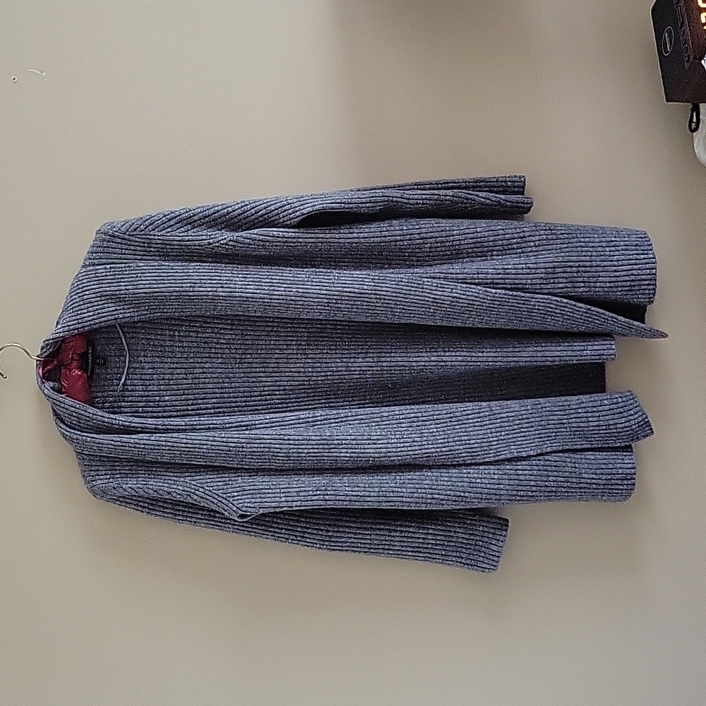 Banana Republic | Wool Gray Cardigan Thick Beautiful Medium EUC